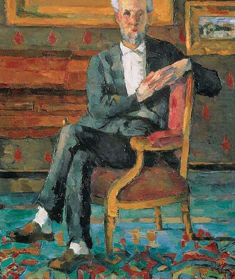 Victor Chocquet Seated, Paul Cezanne